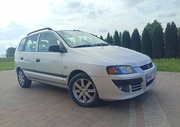 mitsubishi mazowieckie Mitsubishi Space Star cena 9500 przebieg: 99200, rok produkcji 2004 z Nowe Skalmierzyce